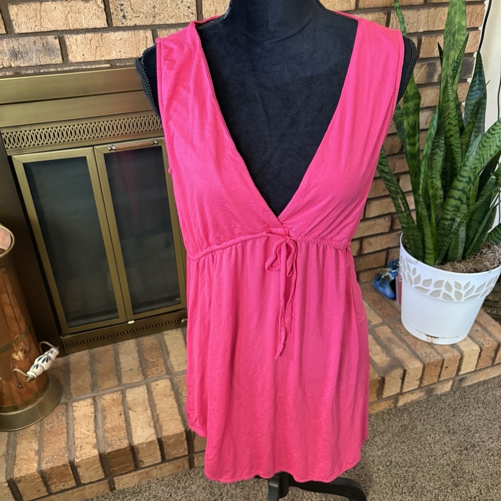 Jar Of Love Hot Pink Cover Up Size 2XL